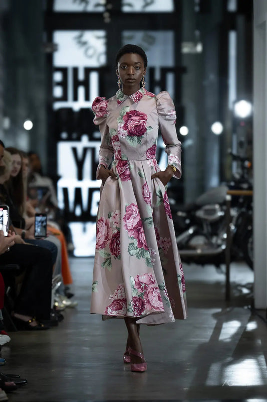 Majesty Midi Dress Toussaint Lea