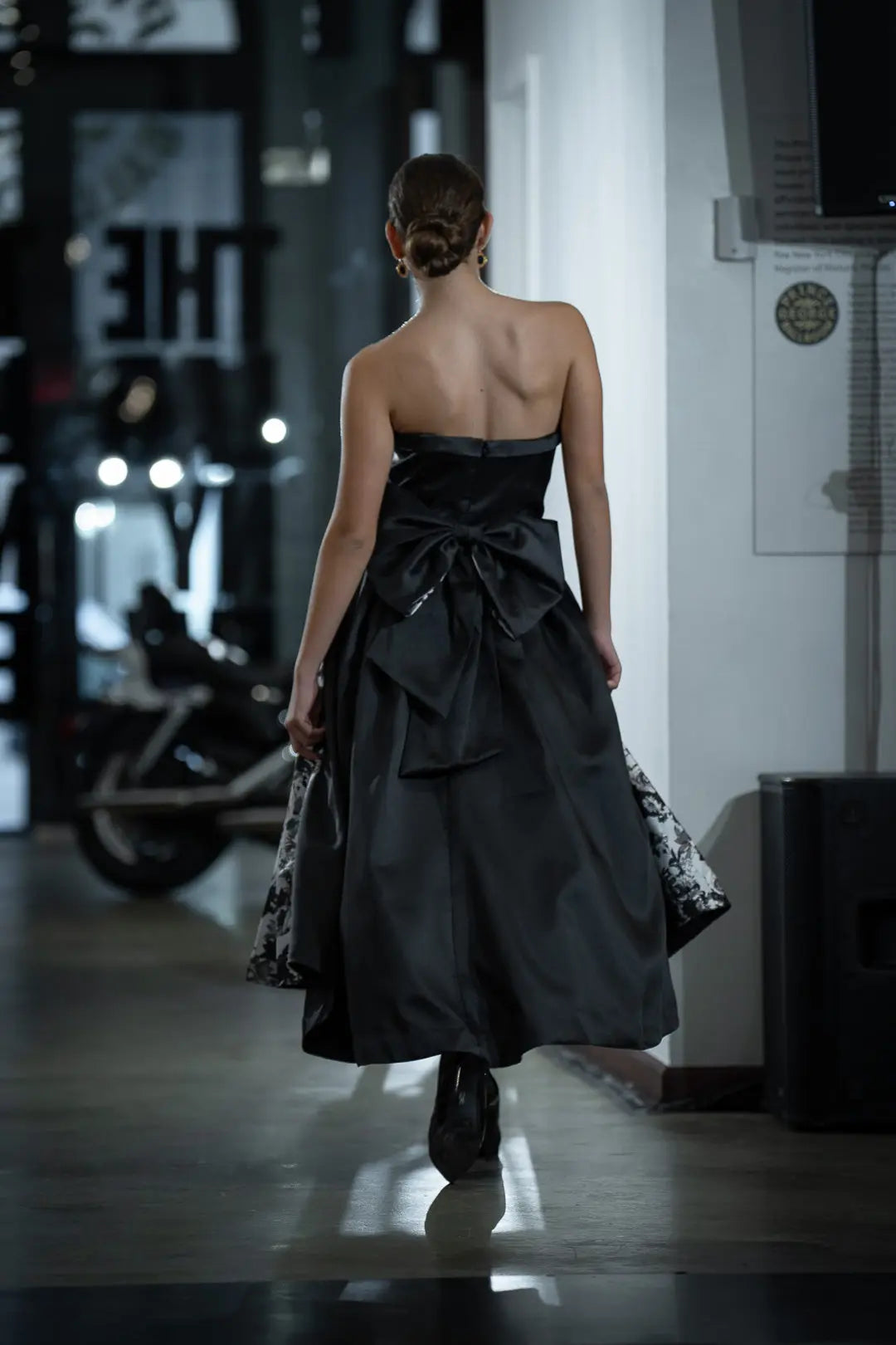 Nouveau Floral Gown Toussaint Lea