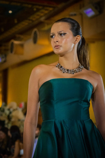 Emerald Dream Evening Gown Toussaint Lea