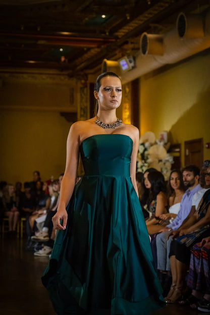 Emerald Dream Evening Gown Toussaint Lea