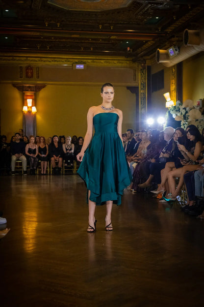 Emerald Dream Evening Gown Toussaint Lea