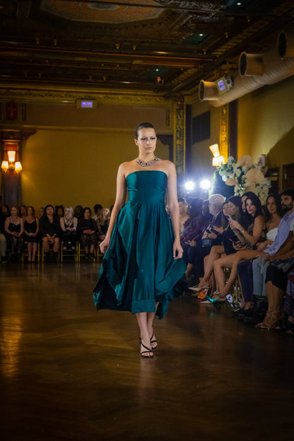 Emerald Dream Evening Gown Toussaint Lea