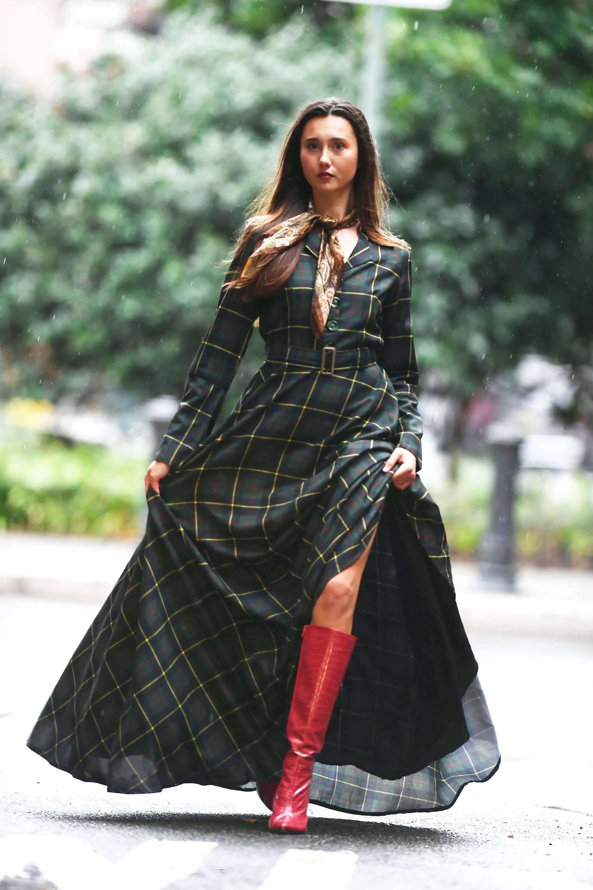 Highland Plaid Dress Timeless Elegance with a Modern Edge Toussaint Lea Highland Plaid Dress Timeless Elegance with a Modern Edge Toussaint Lea